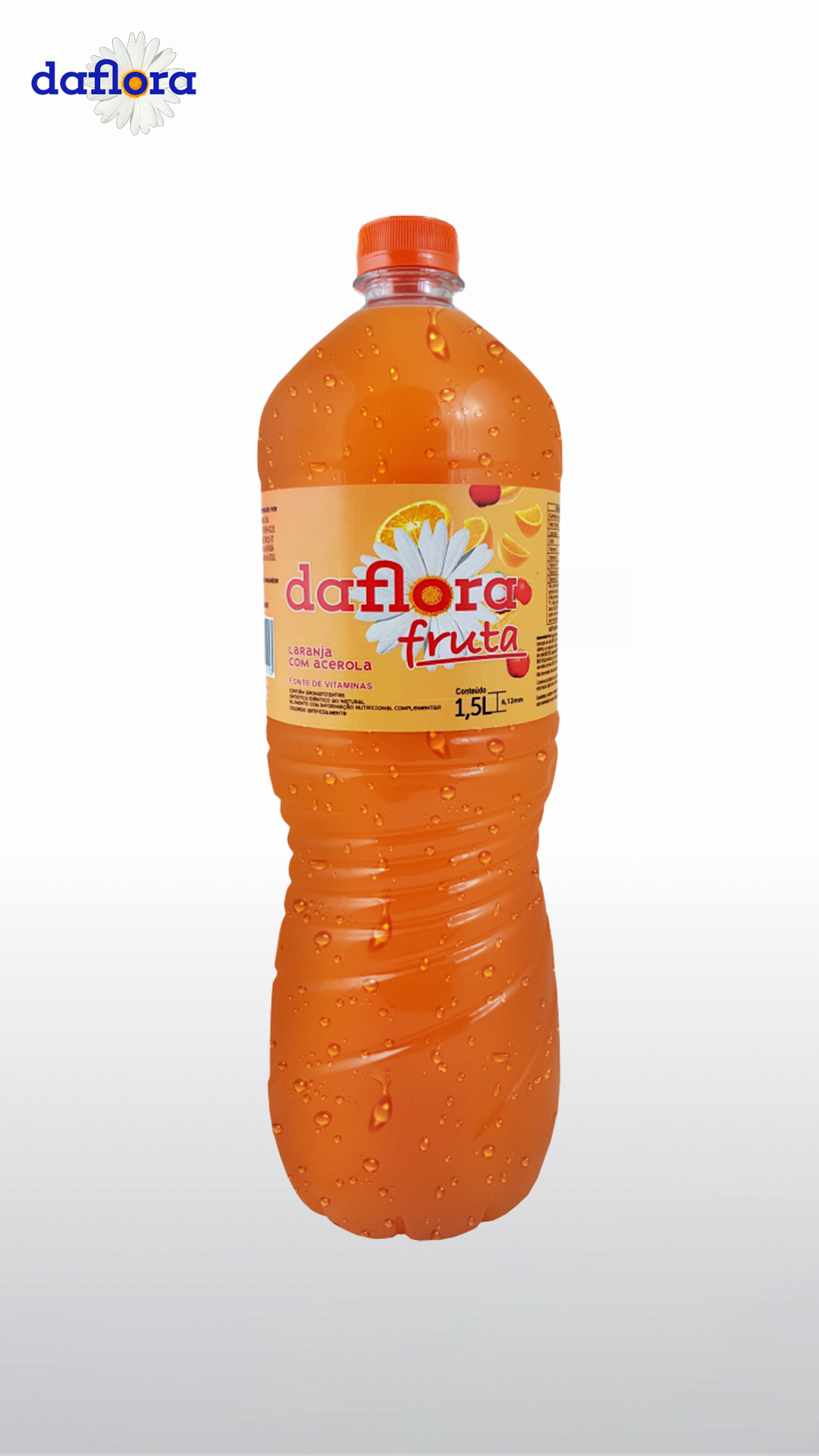 Suco Daflora 1,5L Laranja c/ Acerola - Daflora Frutas